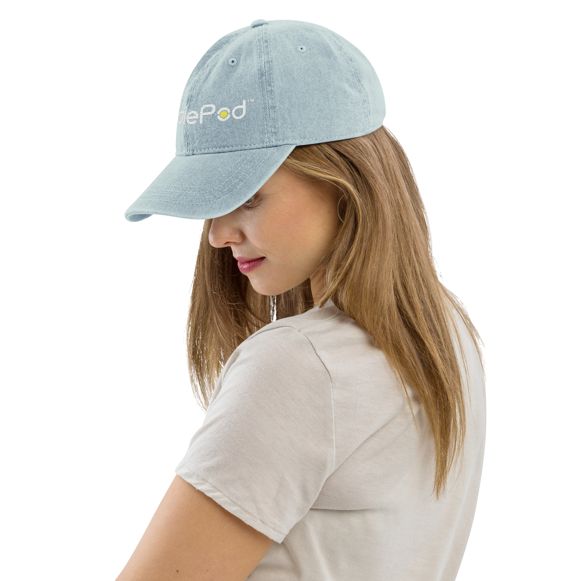 PaddlePod™ Embroidered Denim Cap - Image 4